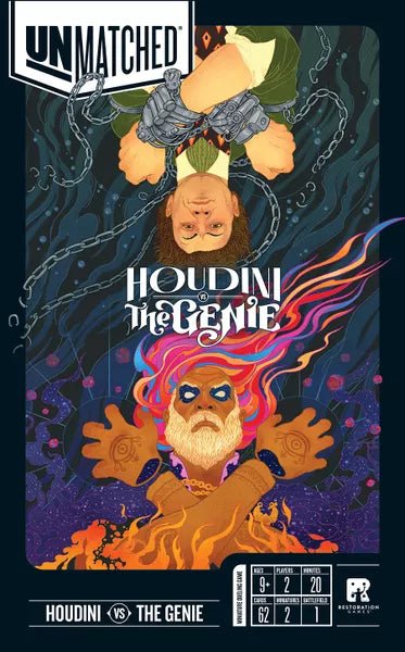 Unmatched: Houdini Vs The Genie - WiredVillage Games - Restoration Games