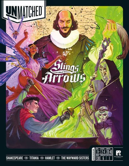 Unmatched: Slings and Arrows - WiredVillage Games - Restoration Games