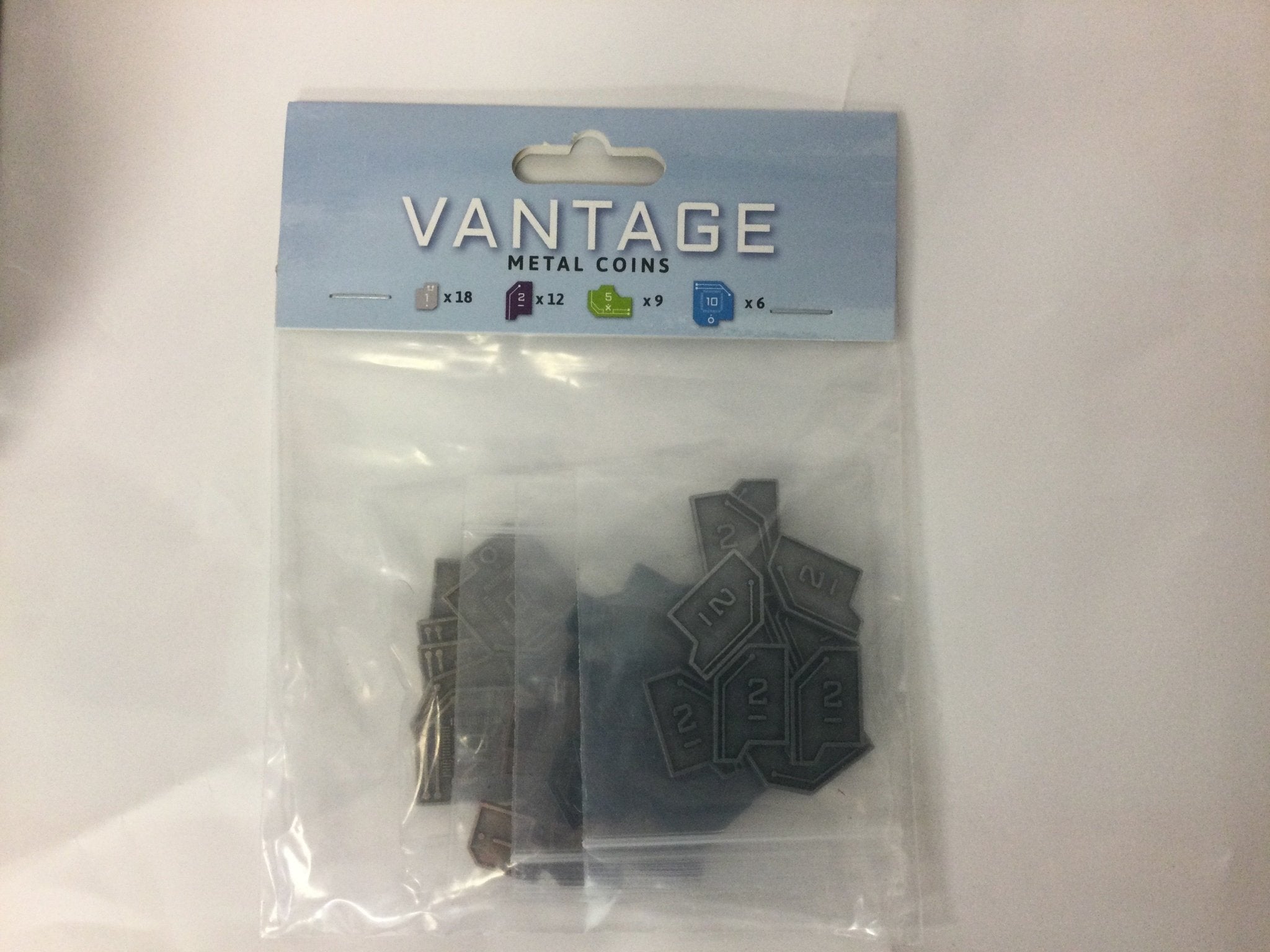 Vantage Metal Coins - WiredVillage Games - Stonemaier Games