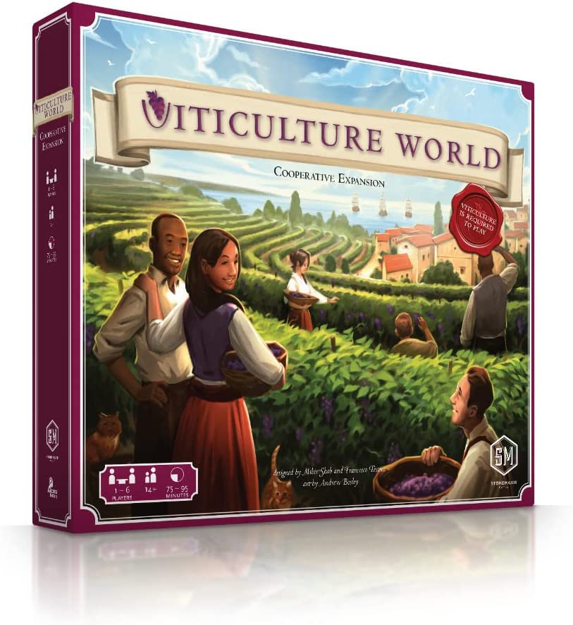 Viticulture World: Cooperative Expansion - WiredVillage GamesWiredvillage Games