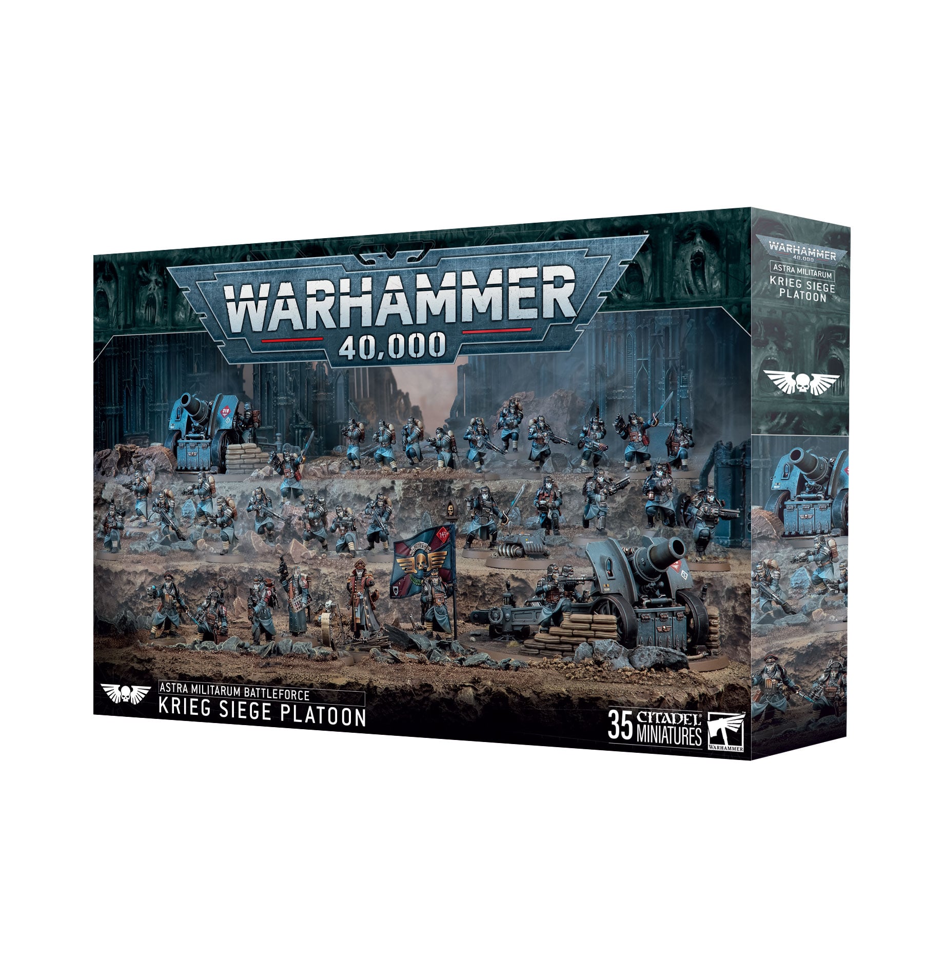 Warhammer 40K Astra Militarum: Krieg Siege Platoon - WiredVillage Games - Games Workshop