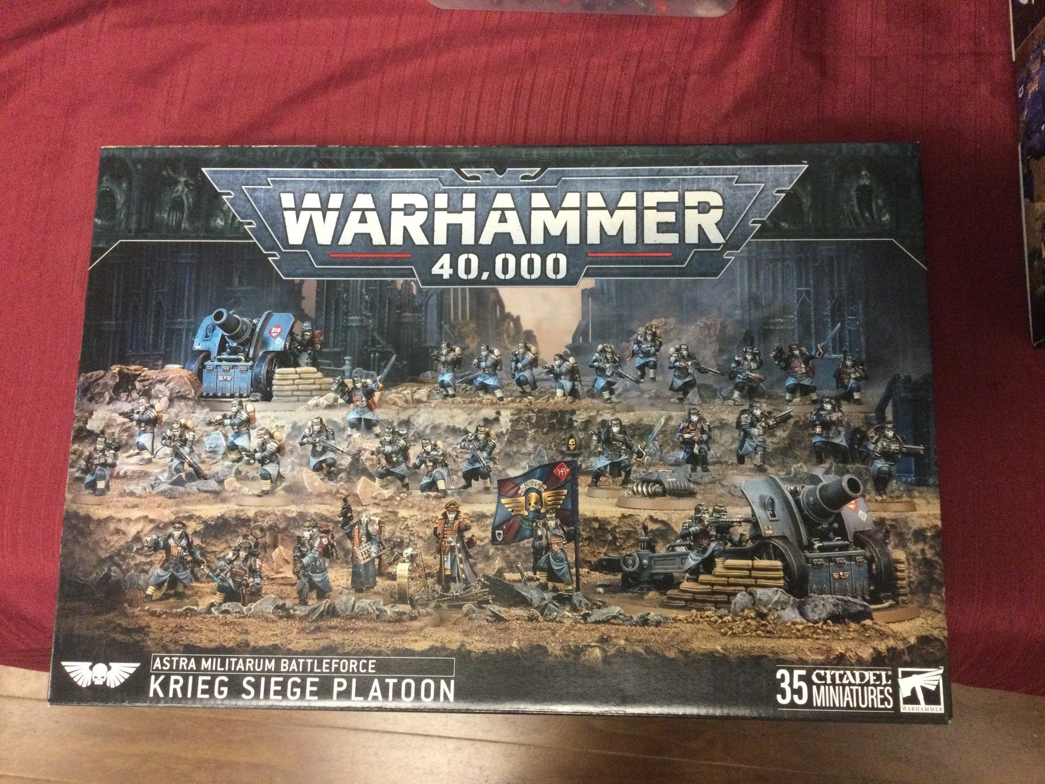 Warhammer 40 - 000 KRIEG Siege Platoon - WiredVillage Games - WiredVillage Games