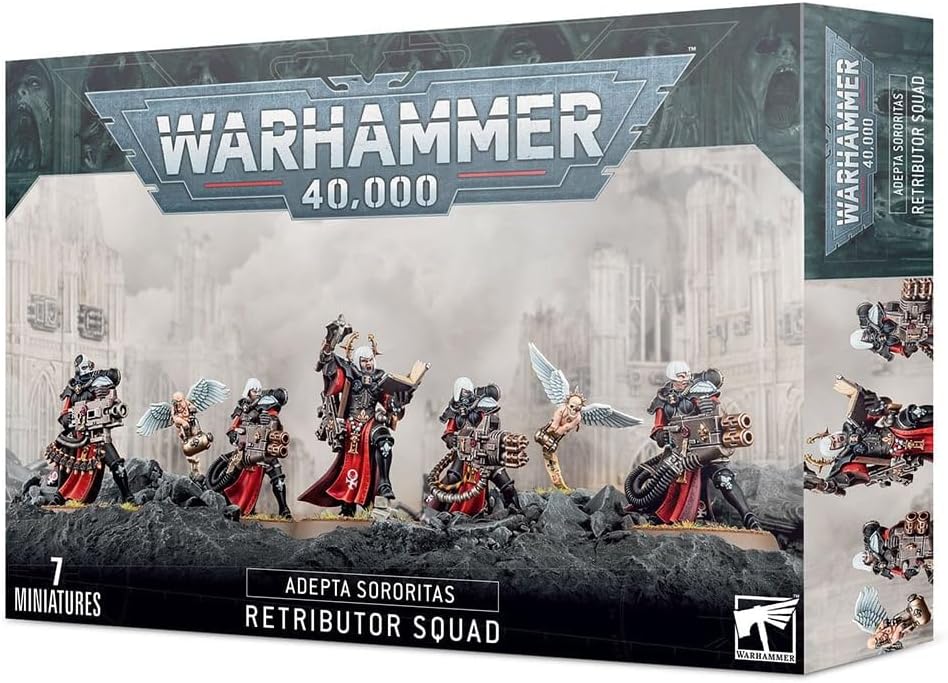 Warhammer 40,000: Adepta Sororitas - Retributor Squad - WiredVillage GamesGames Workshop