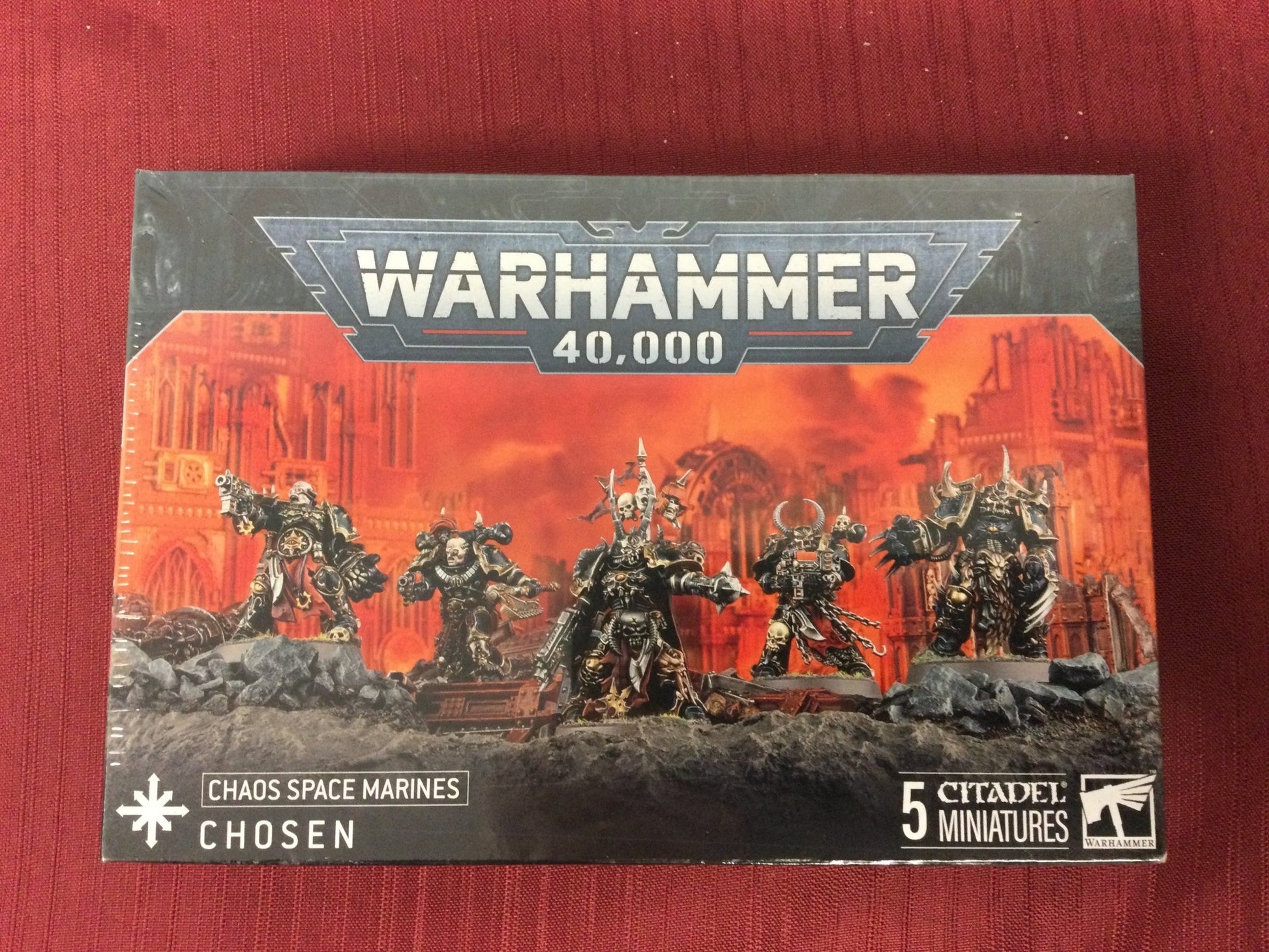 Warhammer 40k Chaos Space Marines: Chosen - WiredVillage Games - Games Workshop WiredVillage Games