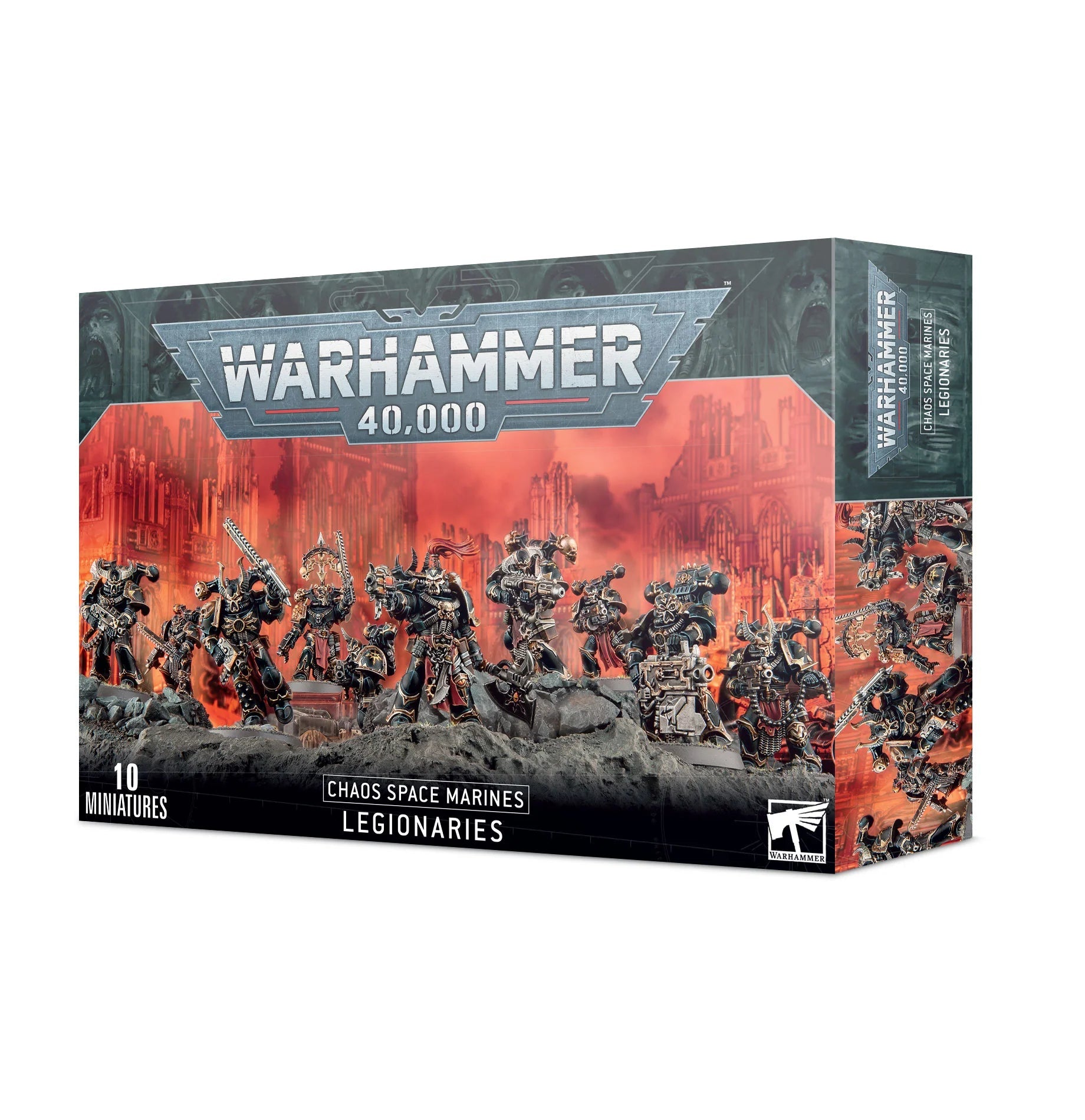Warhammer 40,000: Chaos Space - Marines Legionaries - WiredVillage Games - Games Workshop