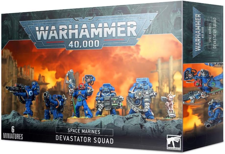 Warhammer 40,000 Devastator Squad - WiredVillage Games - Games Workshop