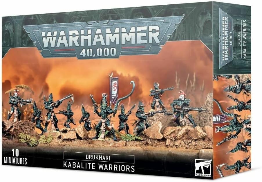 Warhammer 40,000: Drukhari - Kabalite Warriors - WiredVillage GamesWiredvillage Games