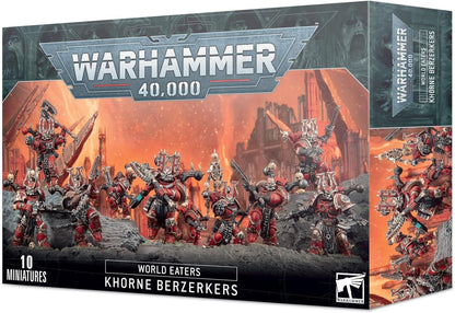 Warhammer 40k World Eaters: Khorne Berzerkers - WiredVillage Games - Games Workshop WiredVillage Games