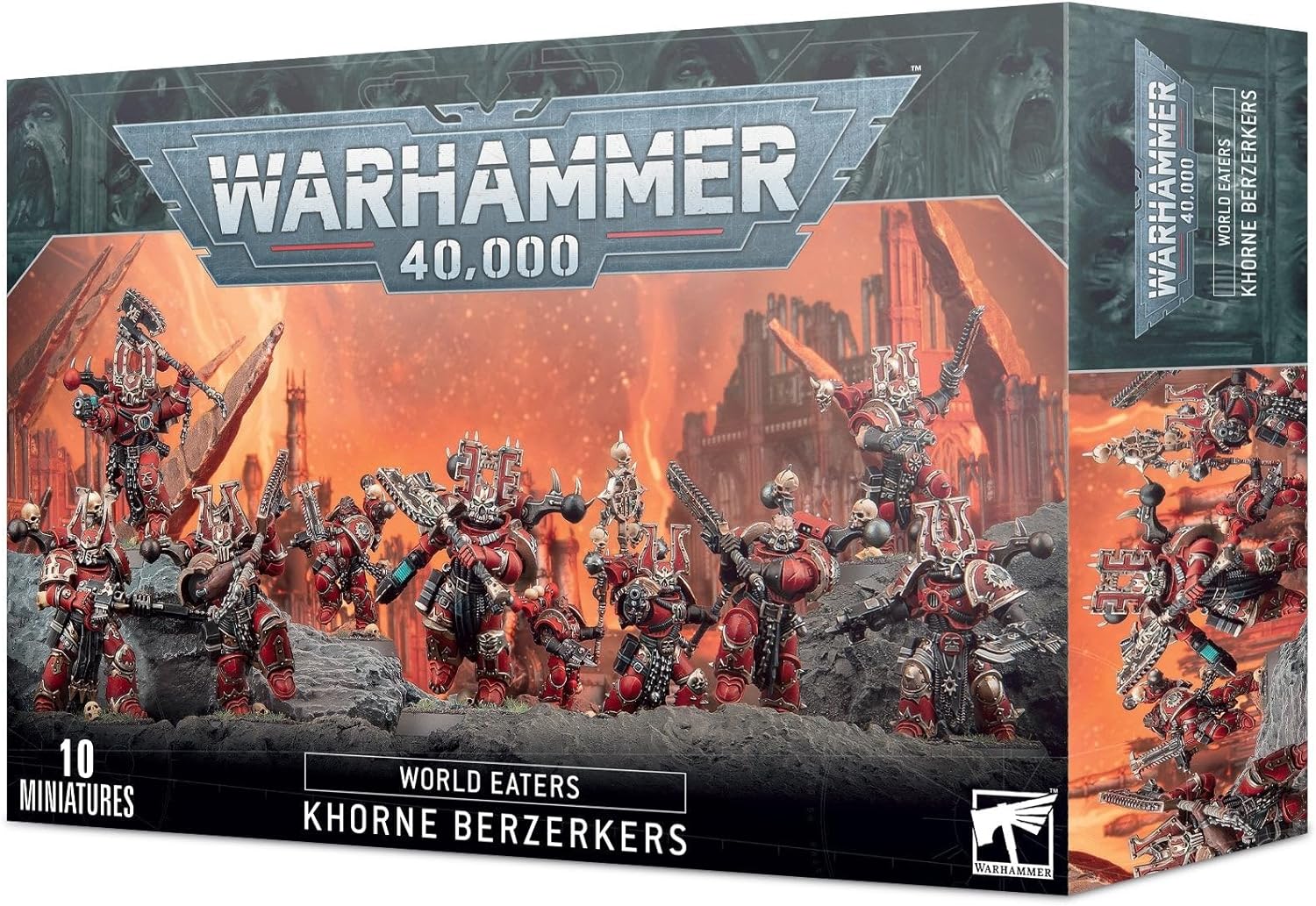 Warhammer 40,000: Khorne Berzerkers - WiredVillage Games - Wiredvillage Games