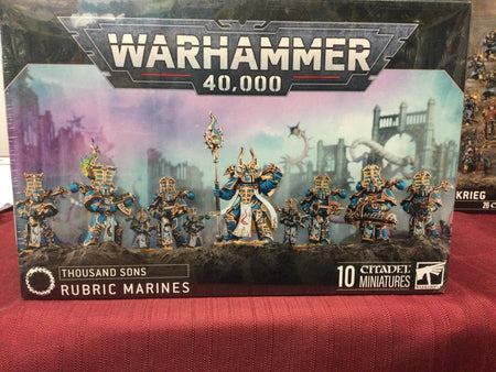 Warhammer 40,000 RUBRIC MARINES - WiredVillage Games - WiredVillage Games