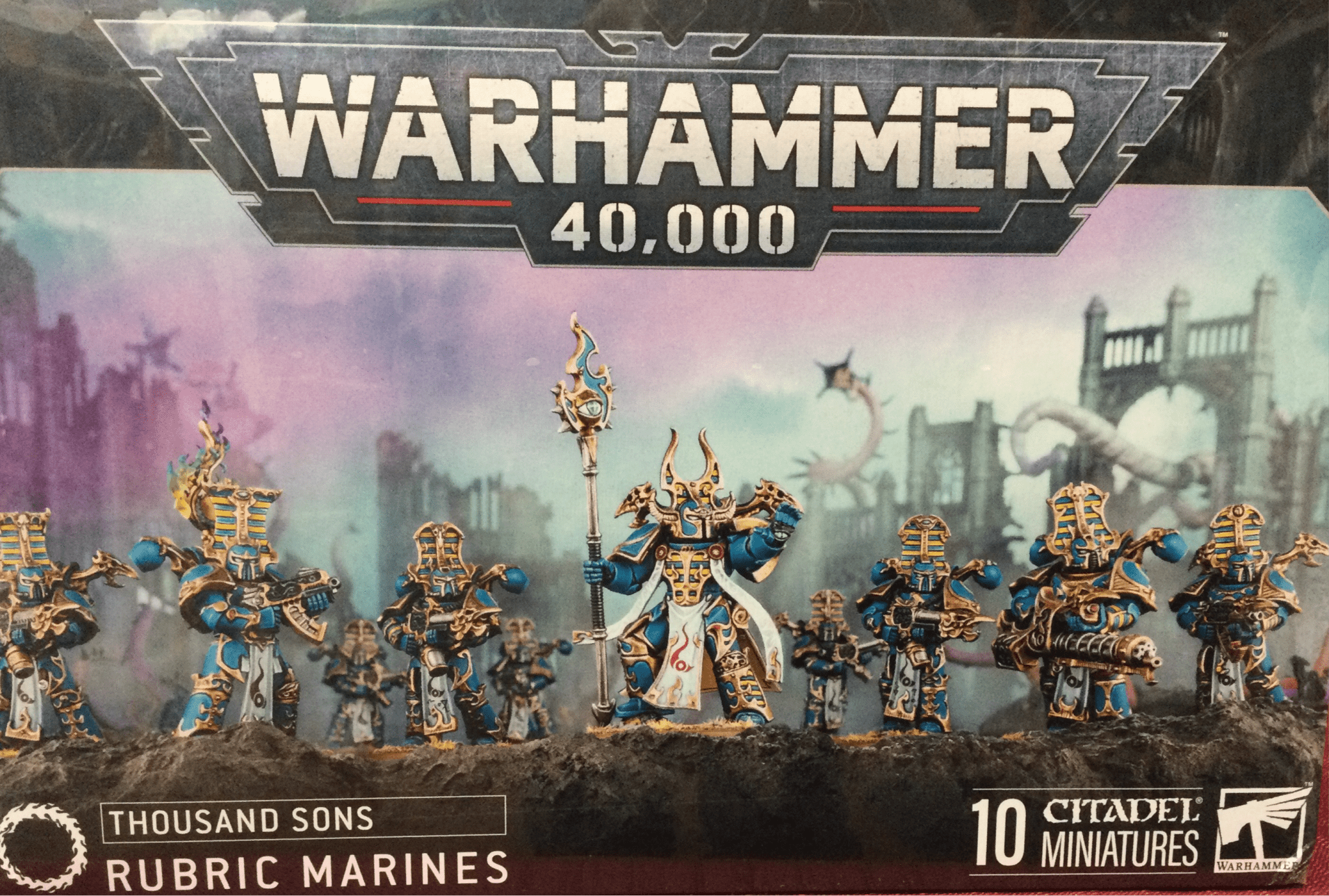 Warhammer 40,000 RUBRIC MARINES - WiredVillage Games - WiredVillage Games