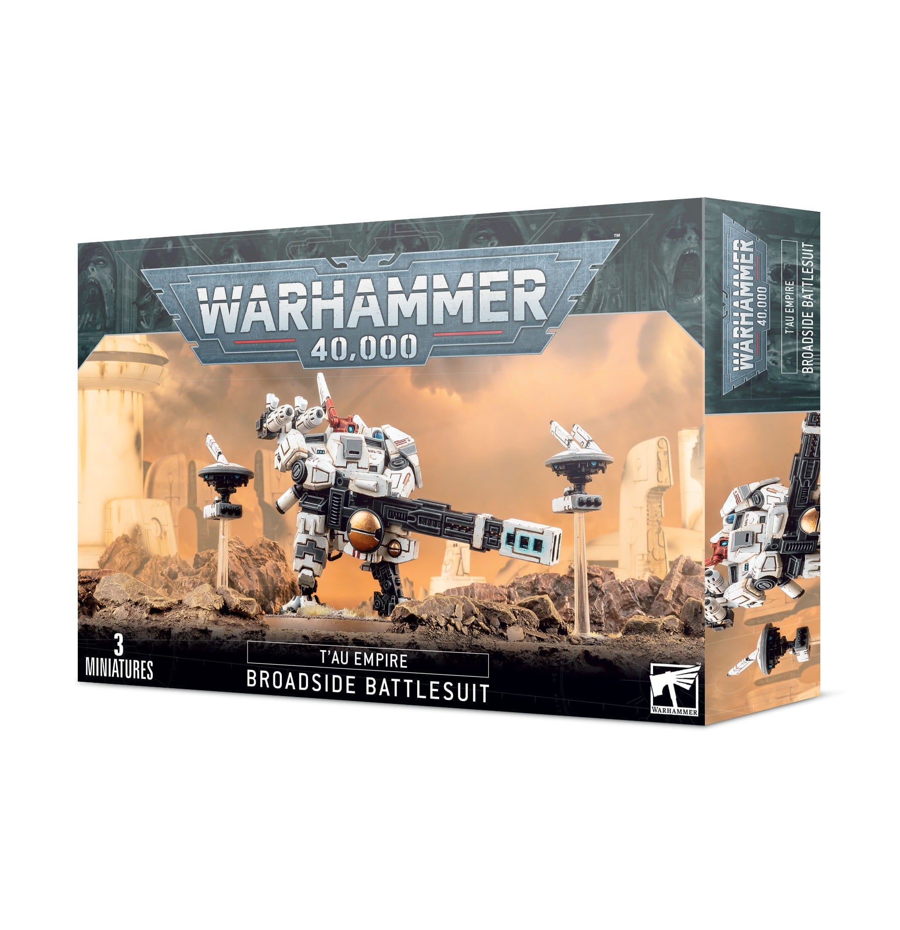 Warhammer 40,000: T'au Empire - Broadside Battlesuit - WiredVillage GamesGames Workshop