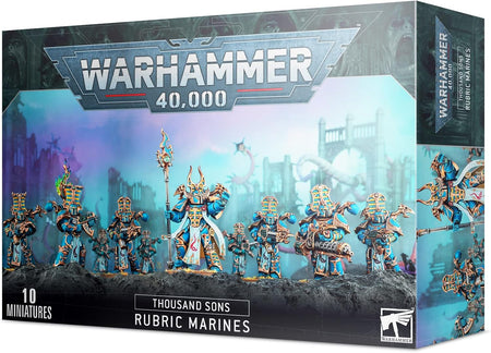Warhammer 40k Thousand Sons: Rubric Marines - WiredVillage Games - Games Workshop WiredVillage Games