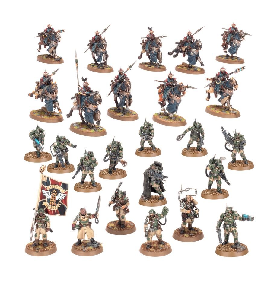 Warhammer 40k Astra Militarum Combat Patrol - WiredVillage Games - WiredVillage Games