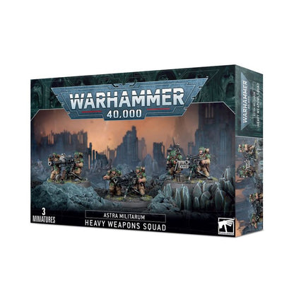 Warhammer 40K Astra Militarum – Heavy Weapons Squad - WiredVillage Games - Games Workshop