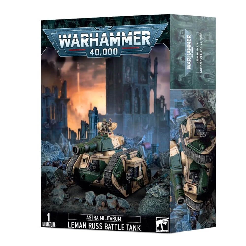 Warhammer 40k Astra Militarum Leman Russ Battle Tank - WiredVillage Games - Games Workshop