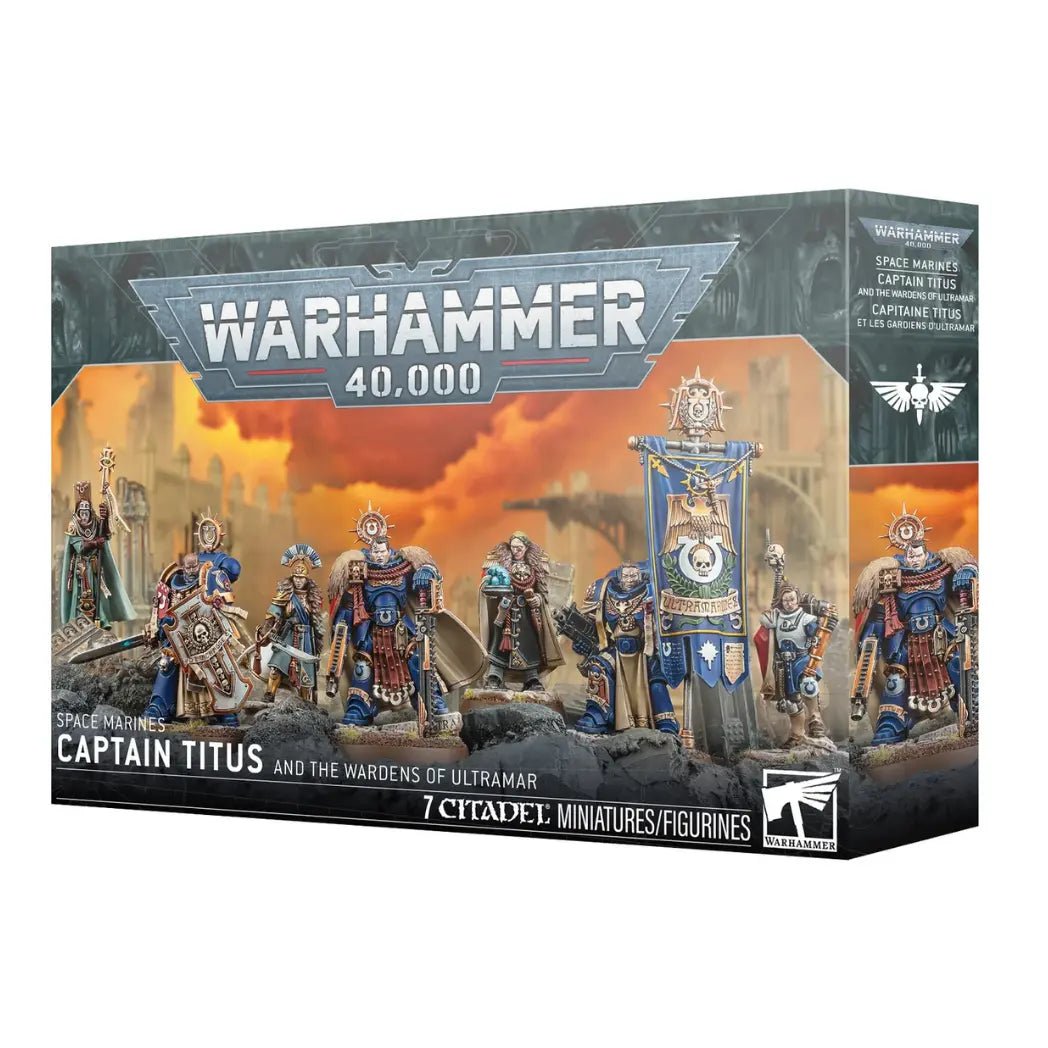 Warhammer 40k Captain Titus and The Wardens Of UltraMar - WiredVillage Games - Games Workshop WiredVillage Games