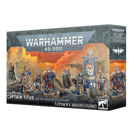 Warhammer 40k Captain Titus and The Wardens Of UltraMar - WiredVillage Games - Games Workshop WiredVillage Games