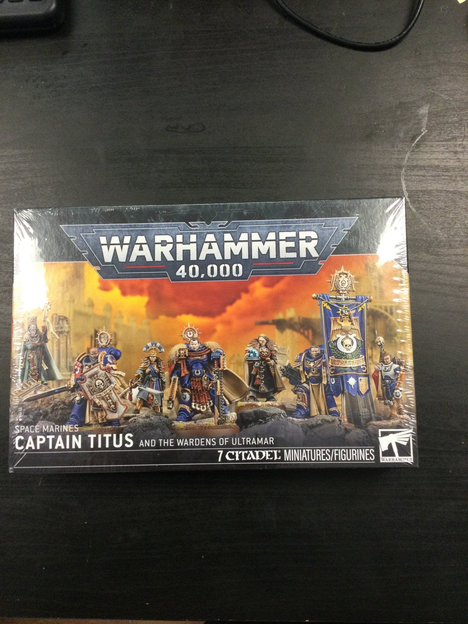 Warhammer 40k Captain Titus and The Wardens Of UltraMar - WiredVillage Games - Games Workshop