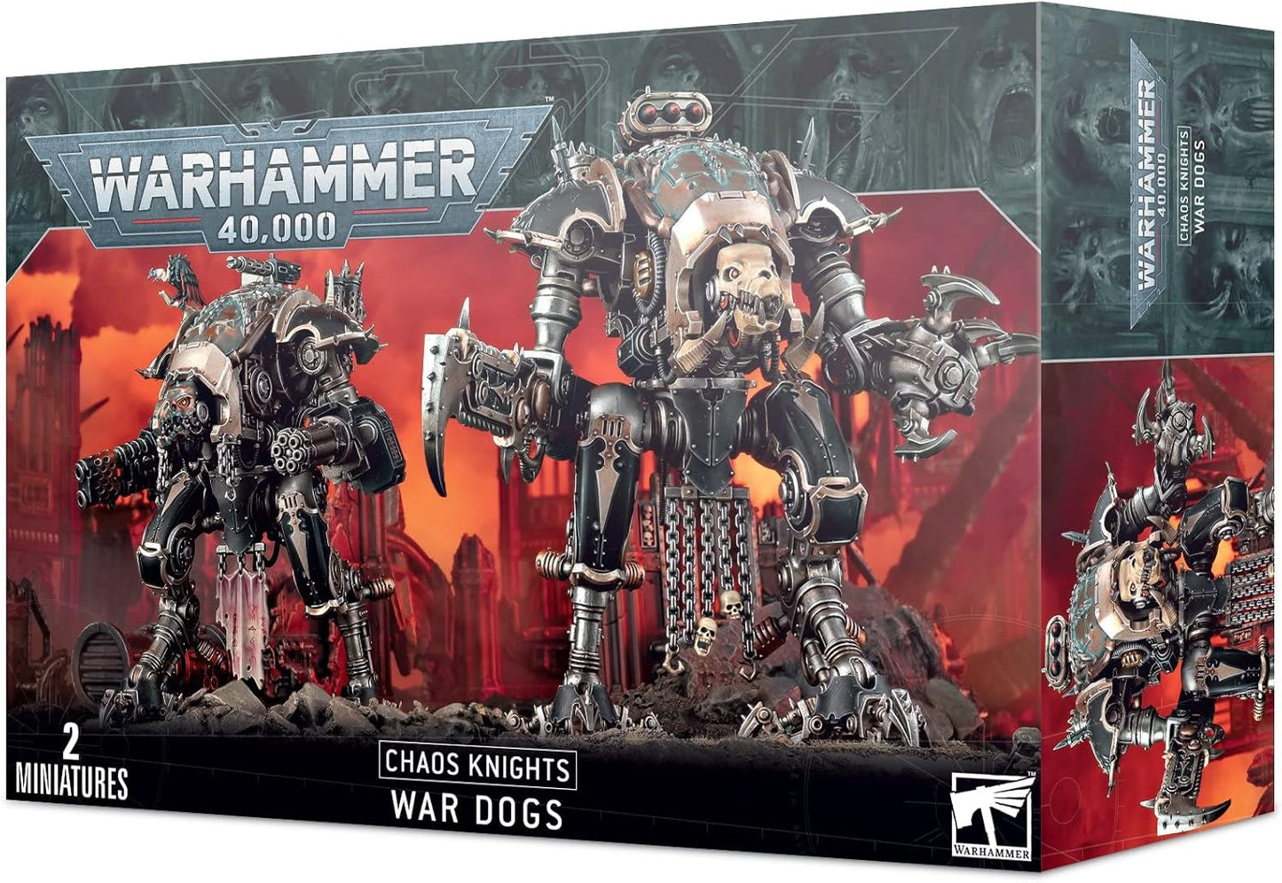 Warhammer 40k Chaos Knights - War Dogs - WiredVillage Games - Games Workshop