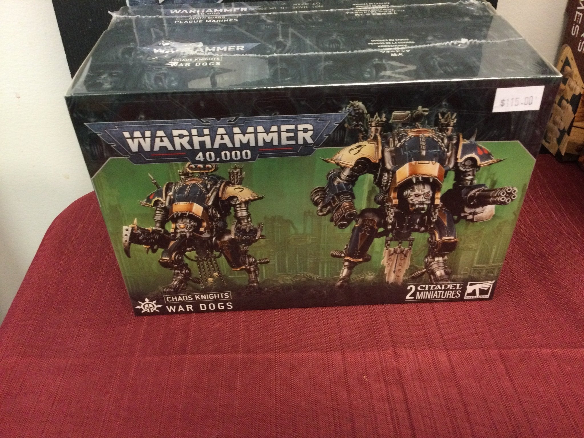 Warhammer 40k Chaos Knights War Dogs - WiredVillage Games - WiredVillage Games