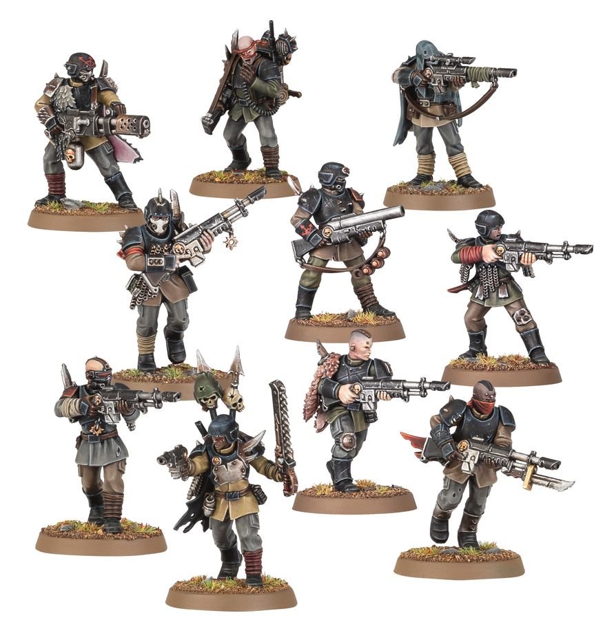 Warhammer 40k Chaos Space Marines: Traitor Guardsmen Squad - WiredVillage Games - Games Workshop WiredVillage Games