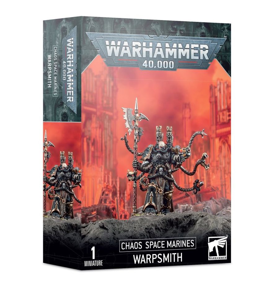 Warhammer 40k Chaos Space Marines: Warpsmith - WiredVillage Games - Games Workshop