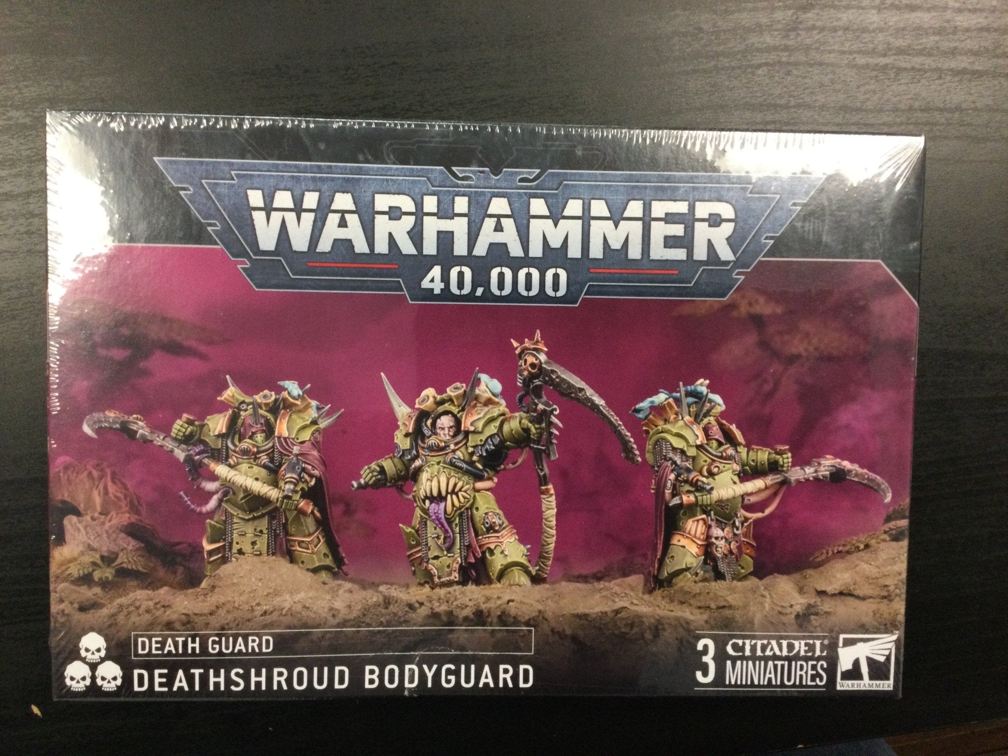Warhammer 40K Deathguard: Deathshroud Bodyguard - WiredVillage Games - Games Workshop WiredVillage Games