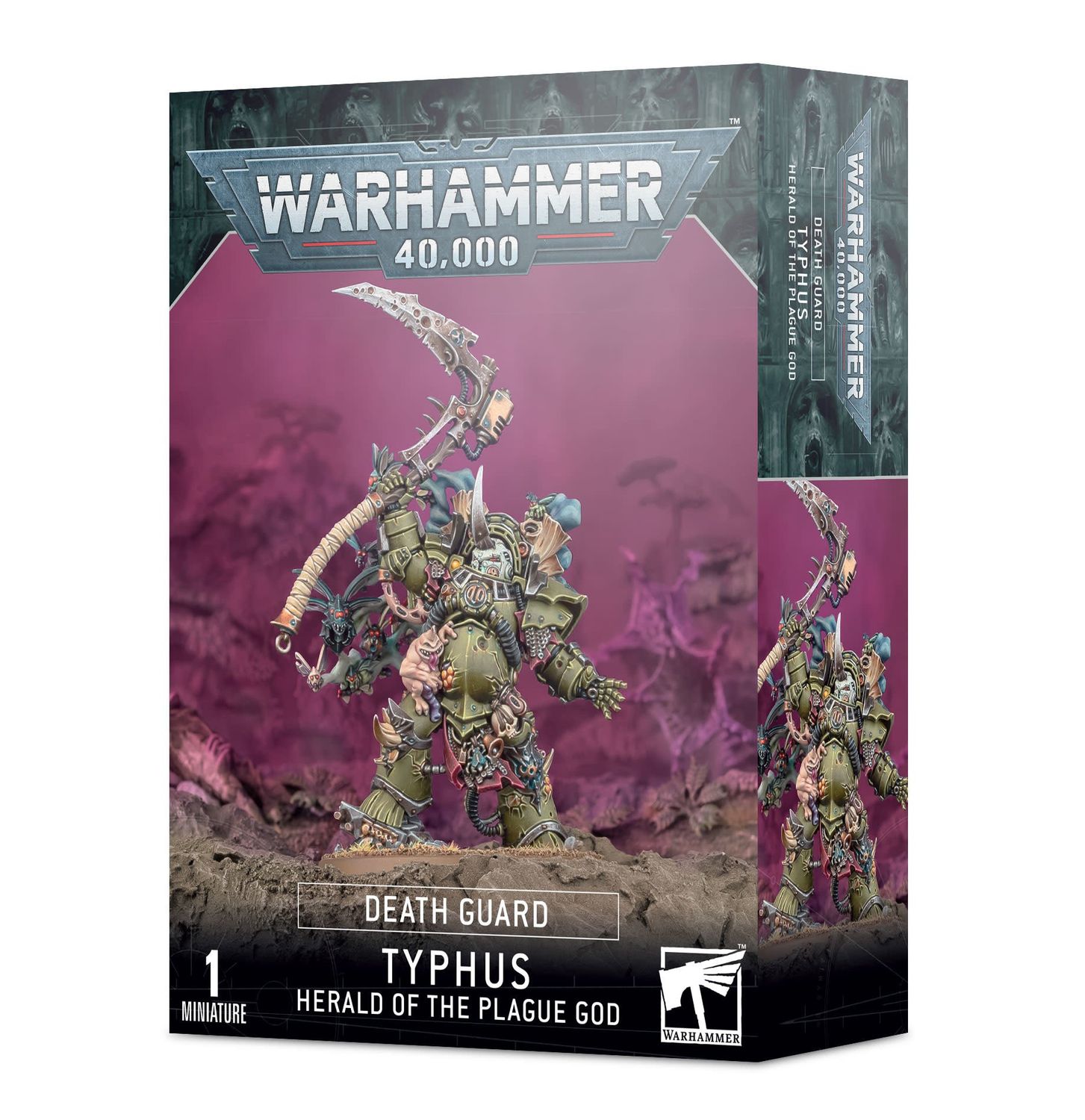 Warhammer 40k Deathguard: Typhus Herald of the Plague God - WiredVillage Games - Games Workshop WiredVillage Games