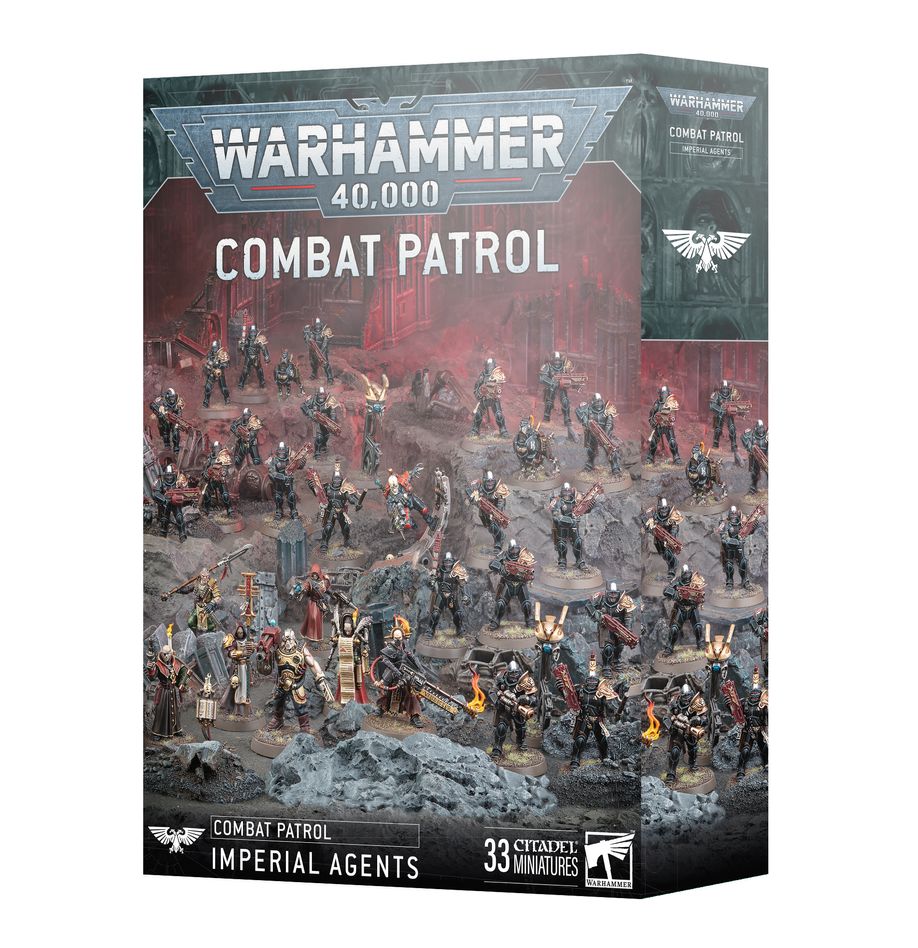 Warhammer 40k Imperial Agents Combat Patrol - WiredVillage Games - Games Workshop