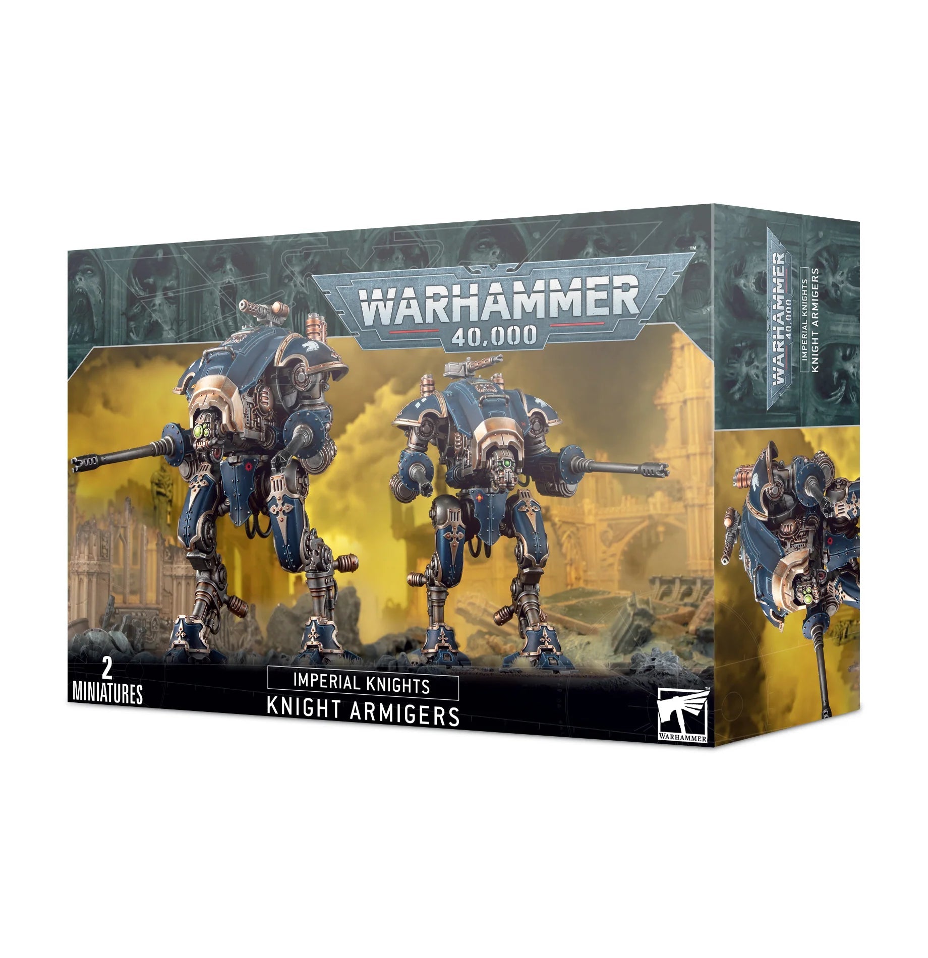 Warhammer 40K Imperial knights Knight Armigers - WiredVillage Games - Games Workshop
