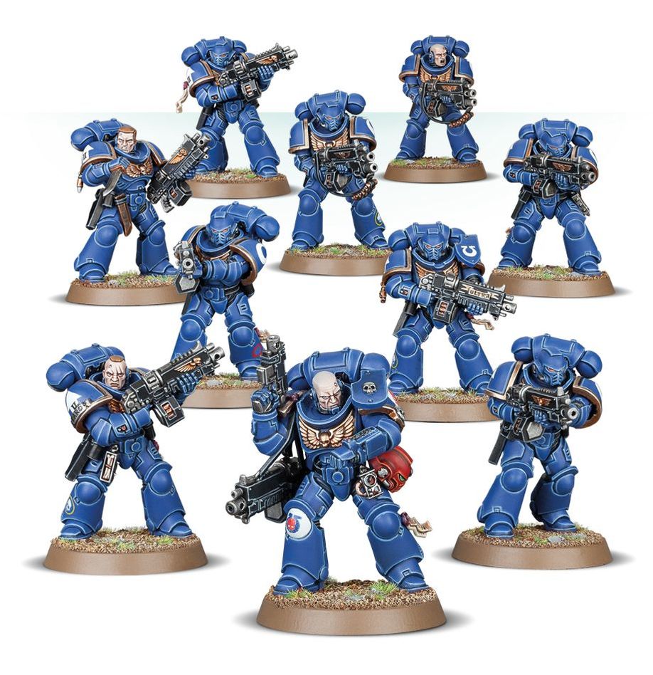 Warhammer 40k Intercessor Squad - WiredVillage Games - WiredVillage Games