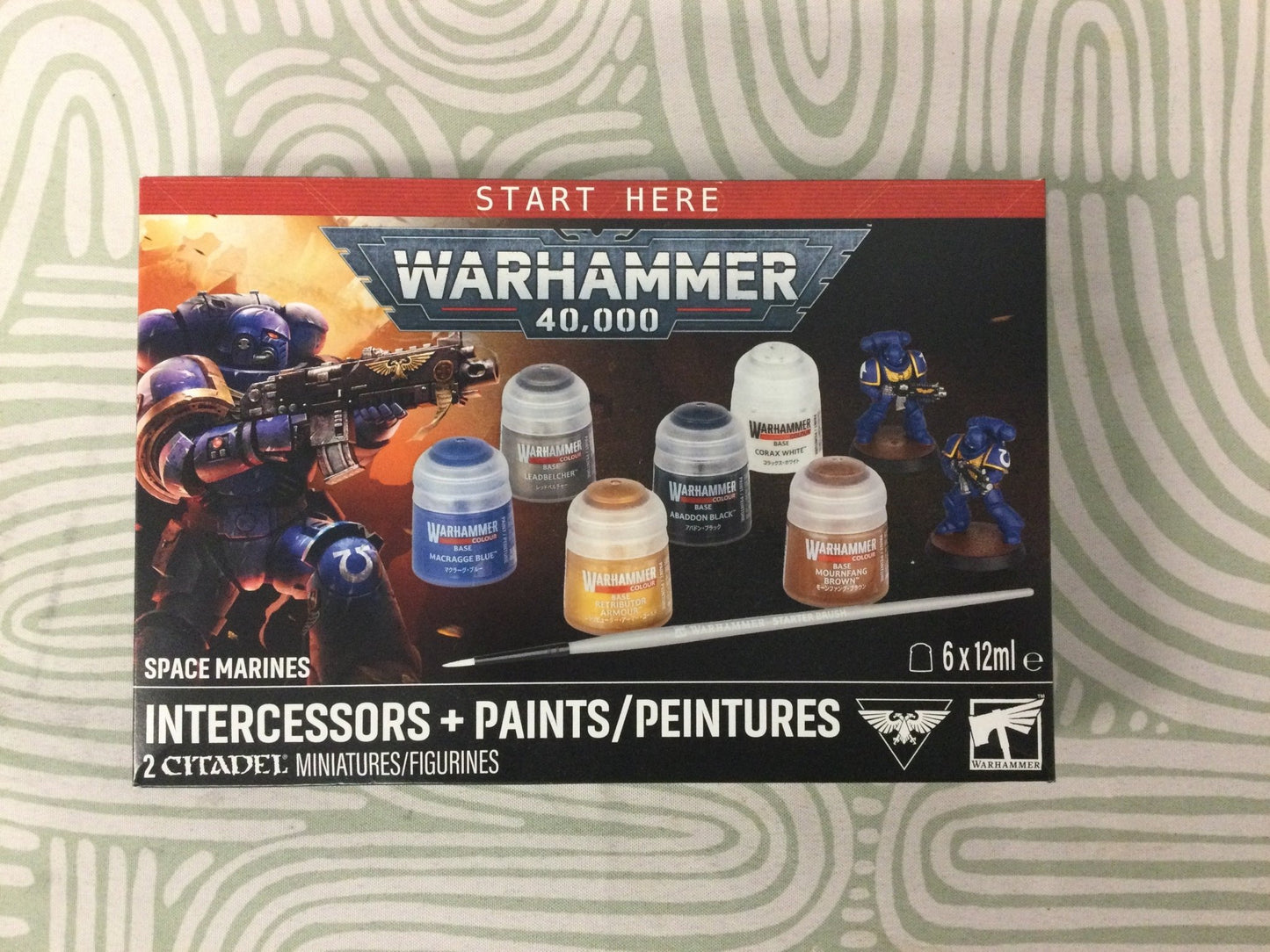 Warhammer 40k: Intercessors+Paints -