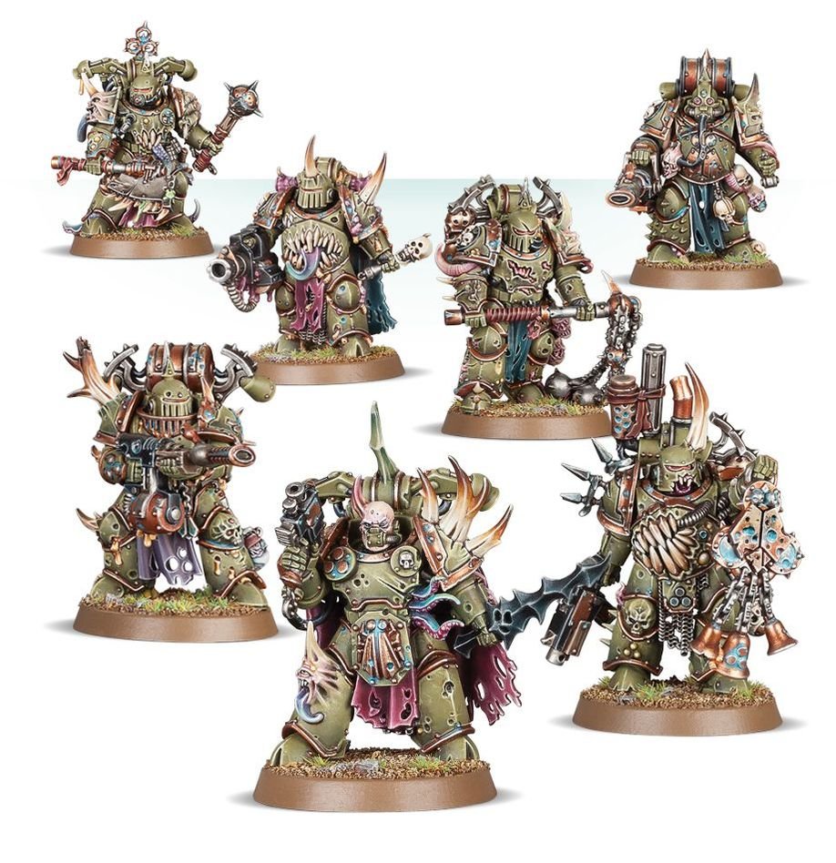 Warhammer 40k Plague Marines - WiredVillage Games - WiredVillage Games