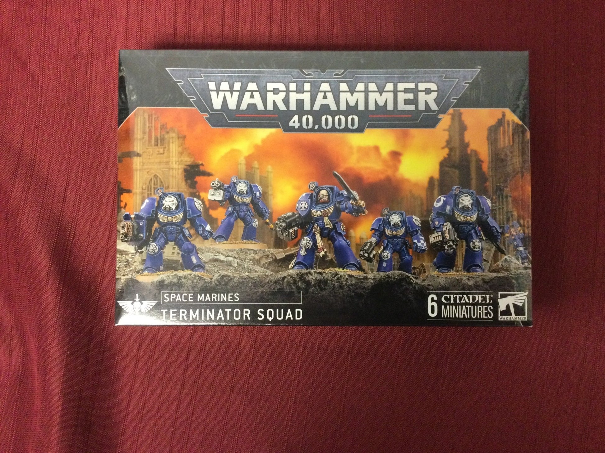 Warhammer 40k Space Marines Terminator Squad - WiredVillage Games - Games Workshop