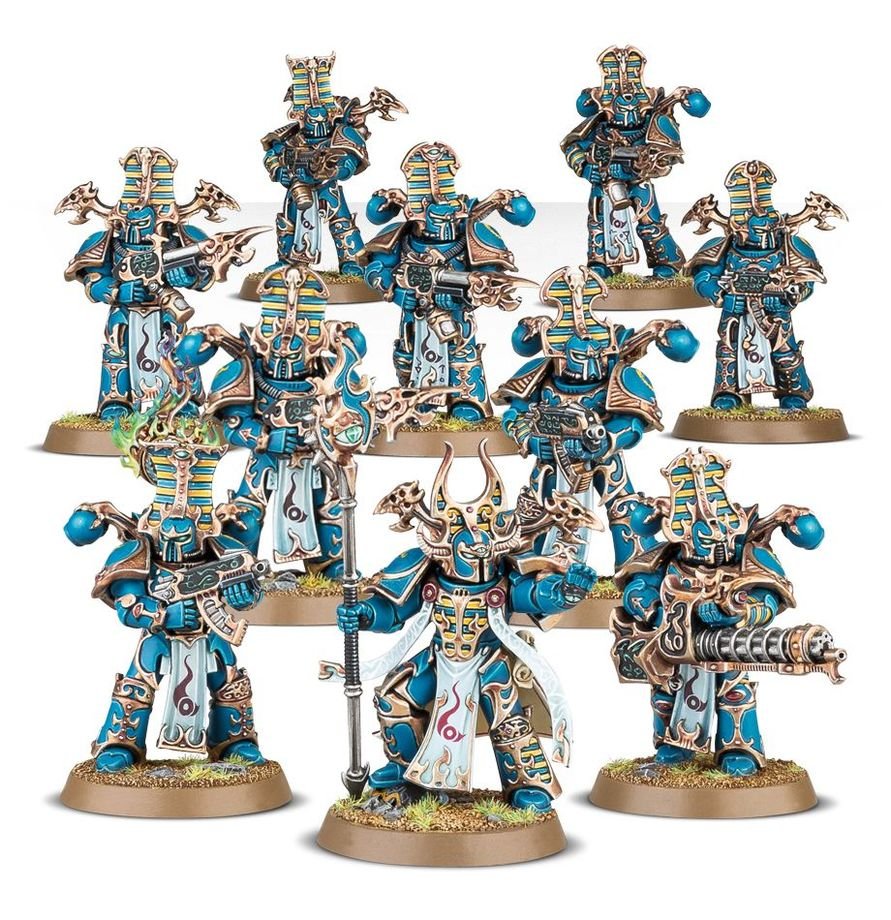 Warhammer 40k Thousand Sons: Rubric Marines - WiredVillage Games - Games Workshop WiredVillage Games