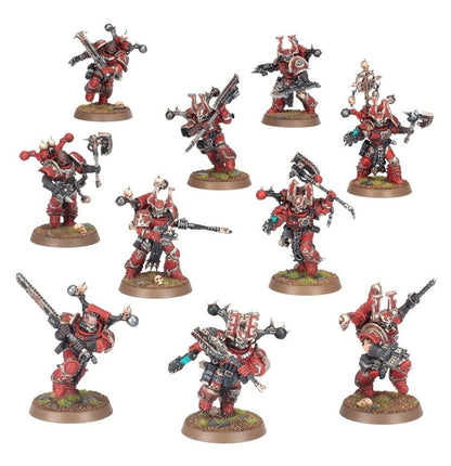 Warhammer 40k World Eaters: Khorne Berzerkers - WiredVillage Games - Games Workshop WiredVillage Games
