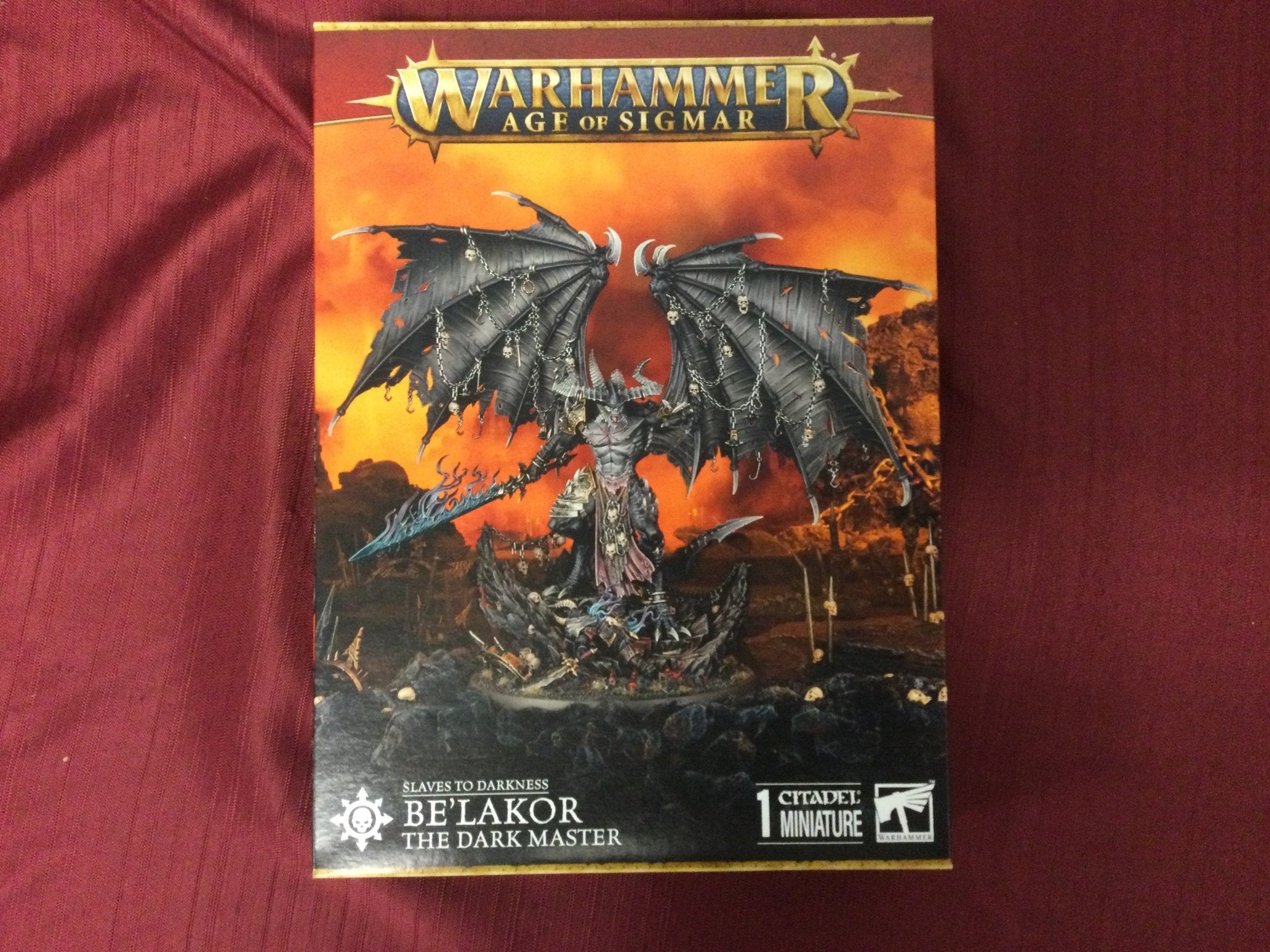 Warhammer age of Sigmar Be’Lakor The dark master - WiredVillage Games - Games Workshop