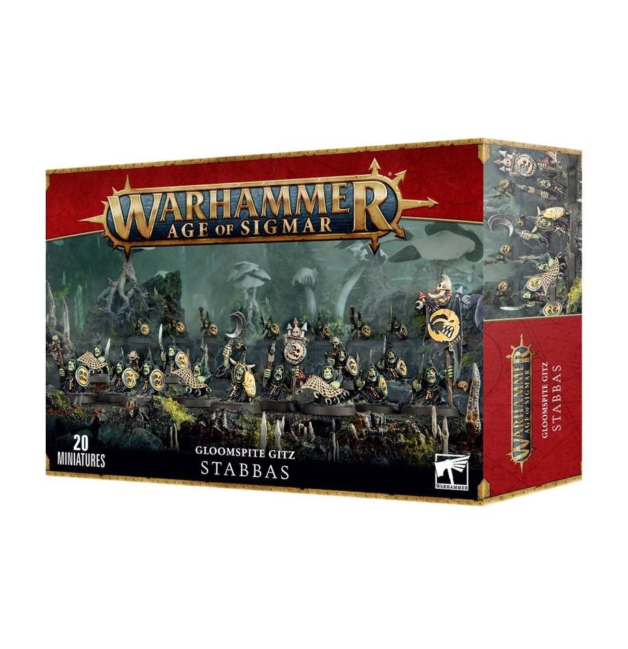 Warhammer Age of Sigmar: Gloomspite Gitz - Stabbas - WiredVillage GamesGames Workshop