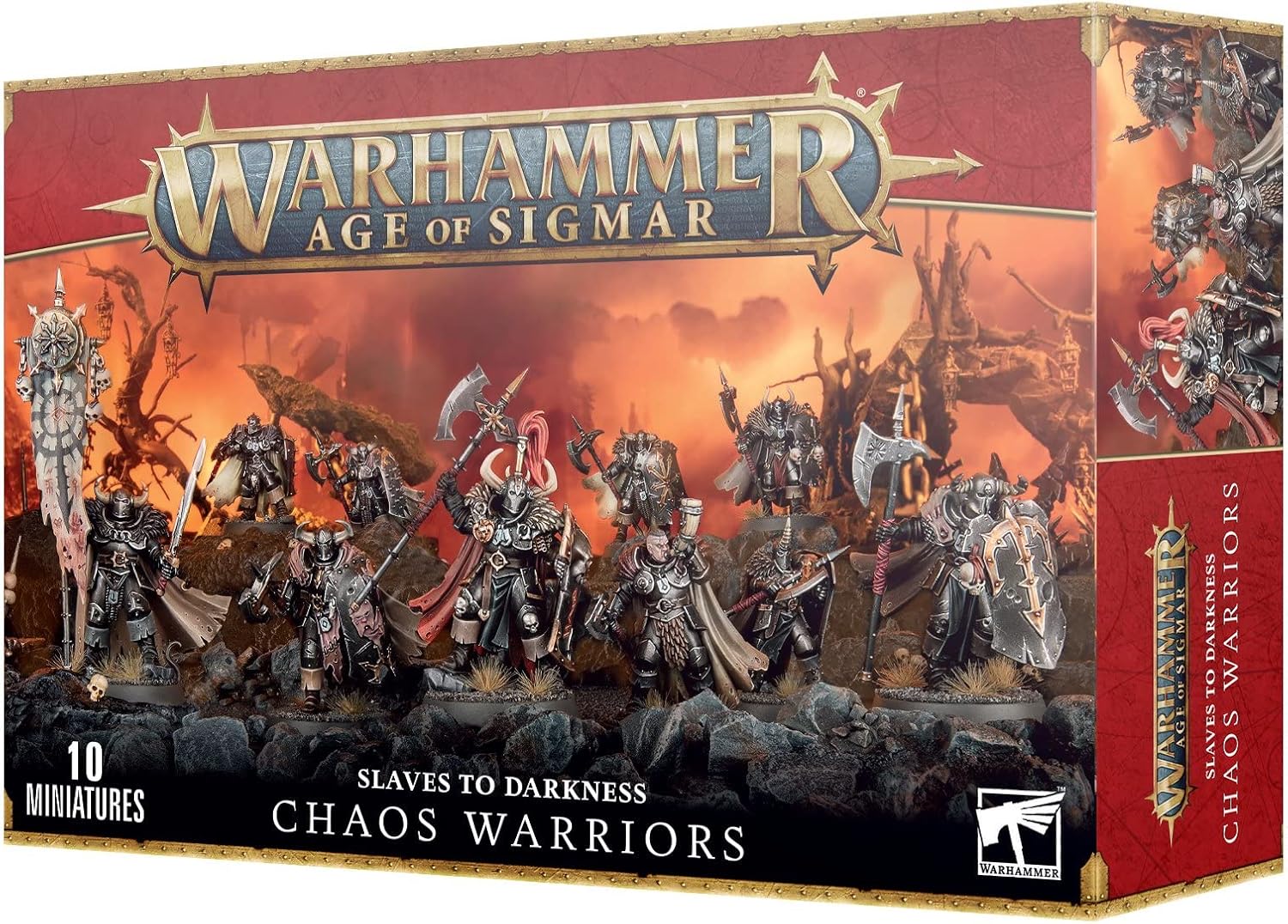 Warhammer Age of Sigmar: Slaves to Darkness - Chaos Warriors - WiredVillage Games - Games Workshop