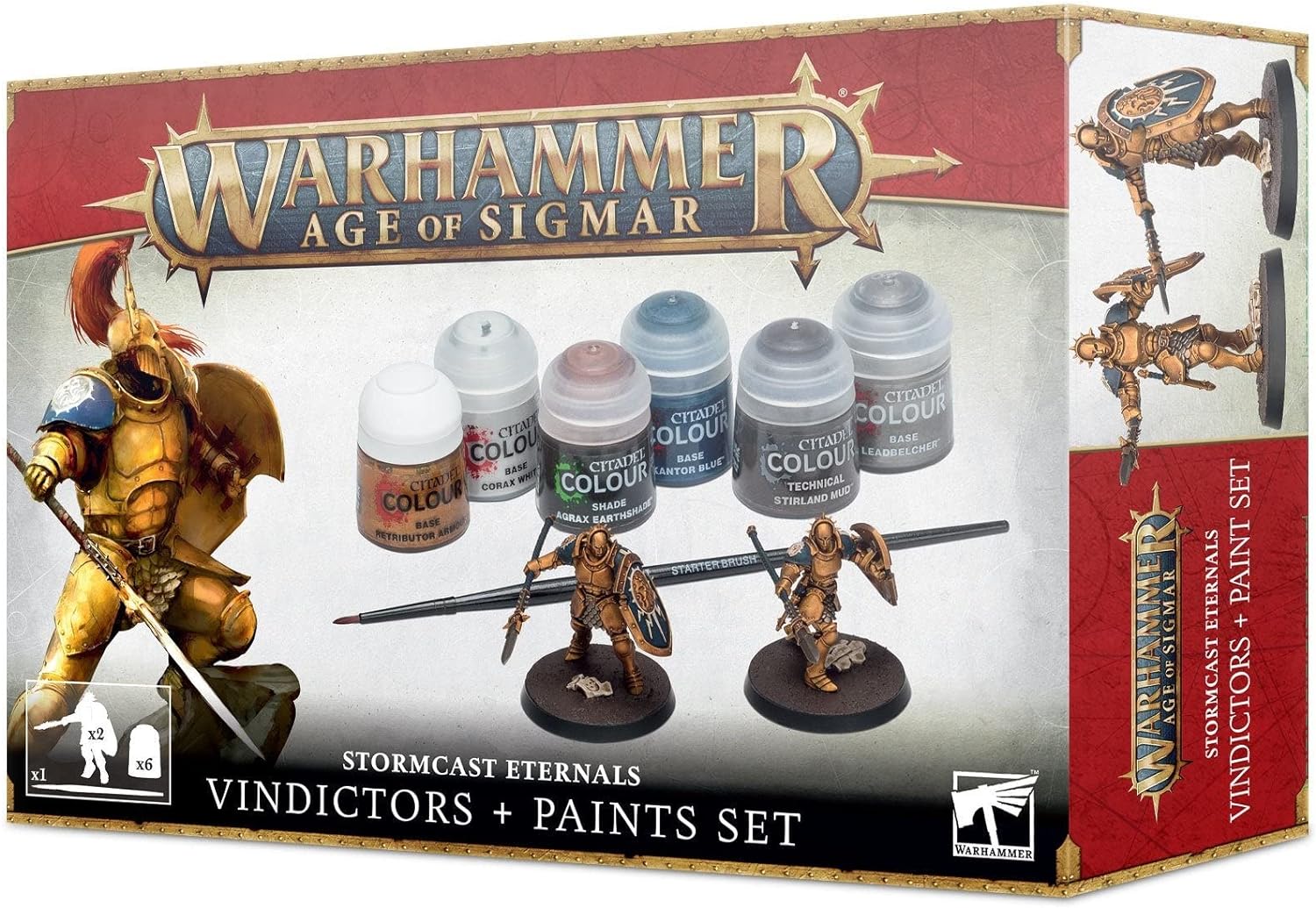 Warhammer Age of Sigmar: Vindicators + Paints Set - WiredVillage GamesWiredvillage Games