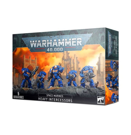 Warhammer 40k Space Marines: Heavy Intercessors - WiredVillage Games - Games Workshop WiredVillage Games