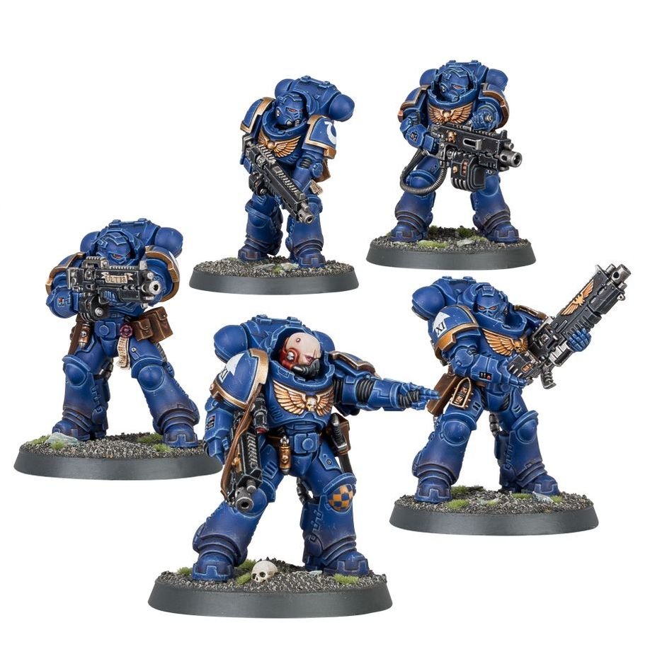 Warhammer 40k Space Marines: Heavy Intercessors - WiredVillage Games - Games Workshop WiredVillage Games