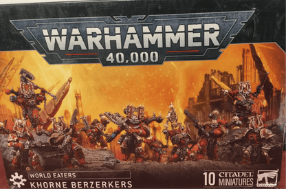 WARHAMMER KHORNE BERZERKERS - WiredVillage Games - WiredVillage Games