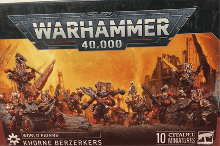 Warhammer 40K World Eaters: Khorne Berzerkers - WiredVillage Games - Games Workshop