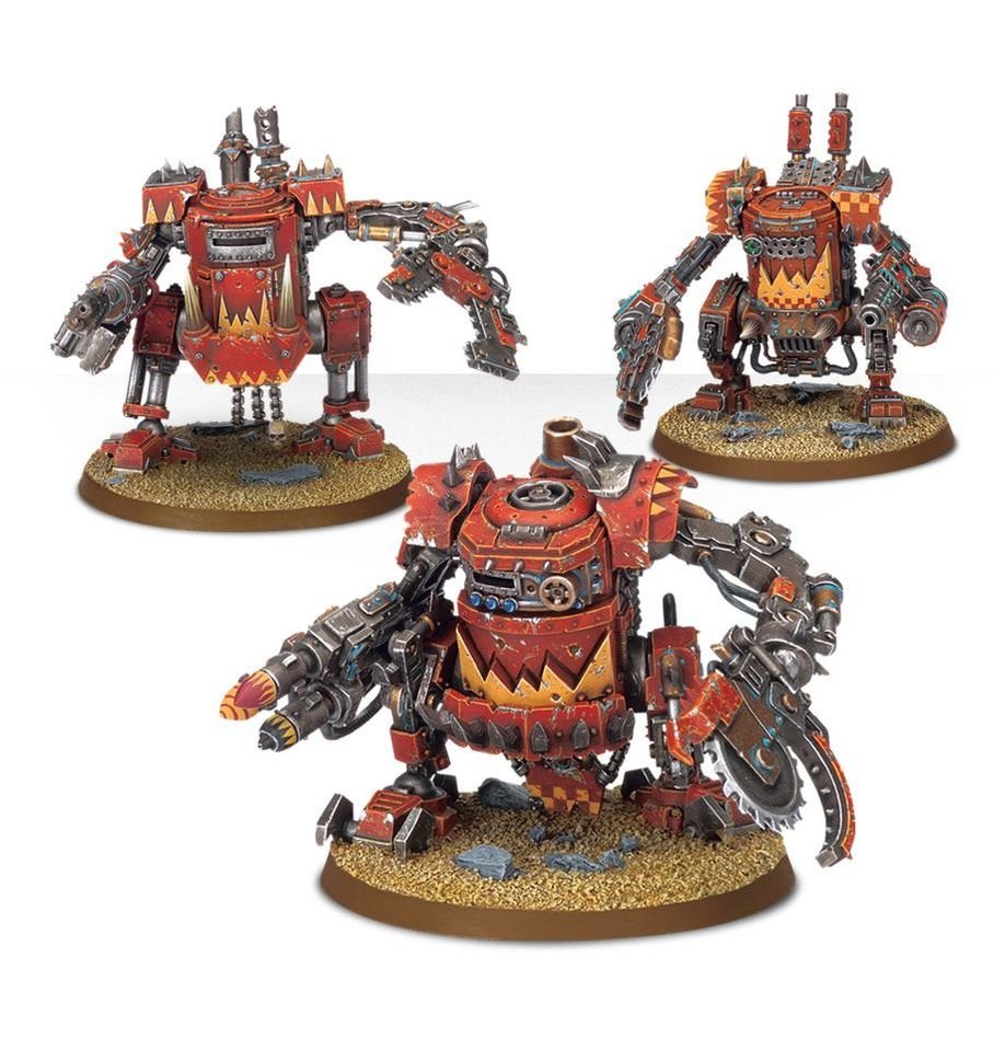 Warhammer 40k Orks: Killa Kans - WiredVillage Games - Games Workshop WiredVillage Games