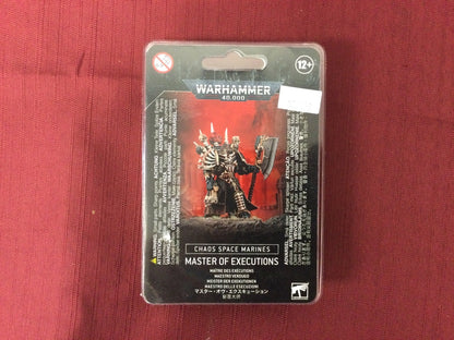 Warhammer 40k Chaos Space Marines: Master of Executions - WiredVillage Games - Games Workshop WiredVillage Games