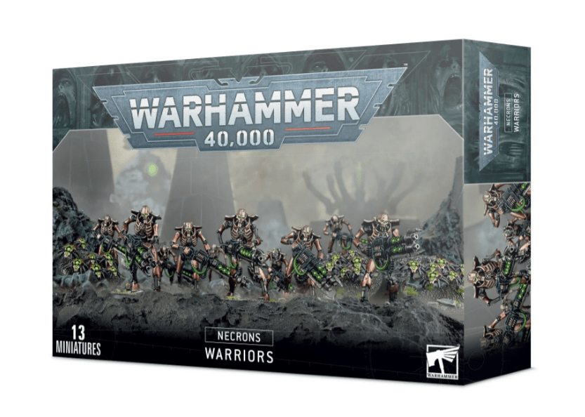 Warhammer Necrons Warriors - WiredVillage GamesGames Workshop