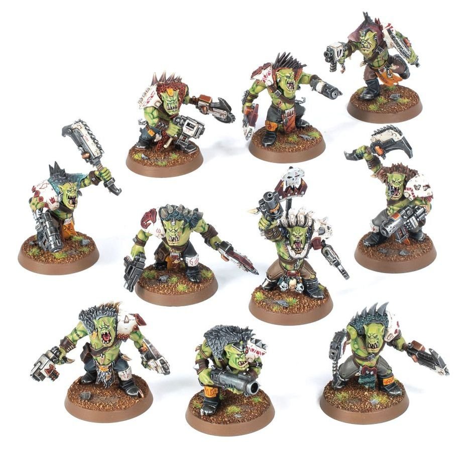 Warhammer 40k Orks: Beast Snagga Boyz - WiredVillage Games - Games Workshop WiredVillage Games