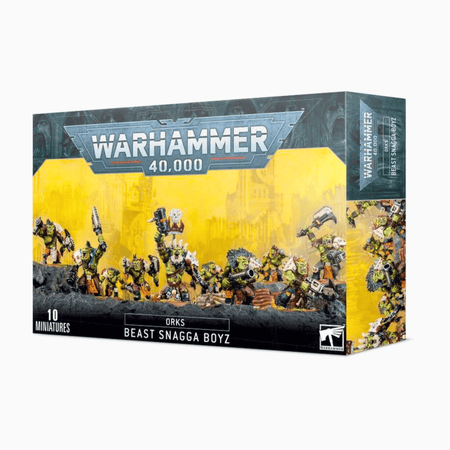 Warhammer 40k Orks: Beast Snagga Boyz - WiredVillage Games - Games Workshop WiredVillage Games